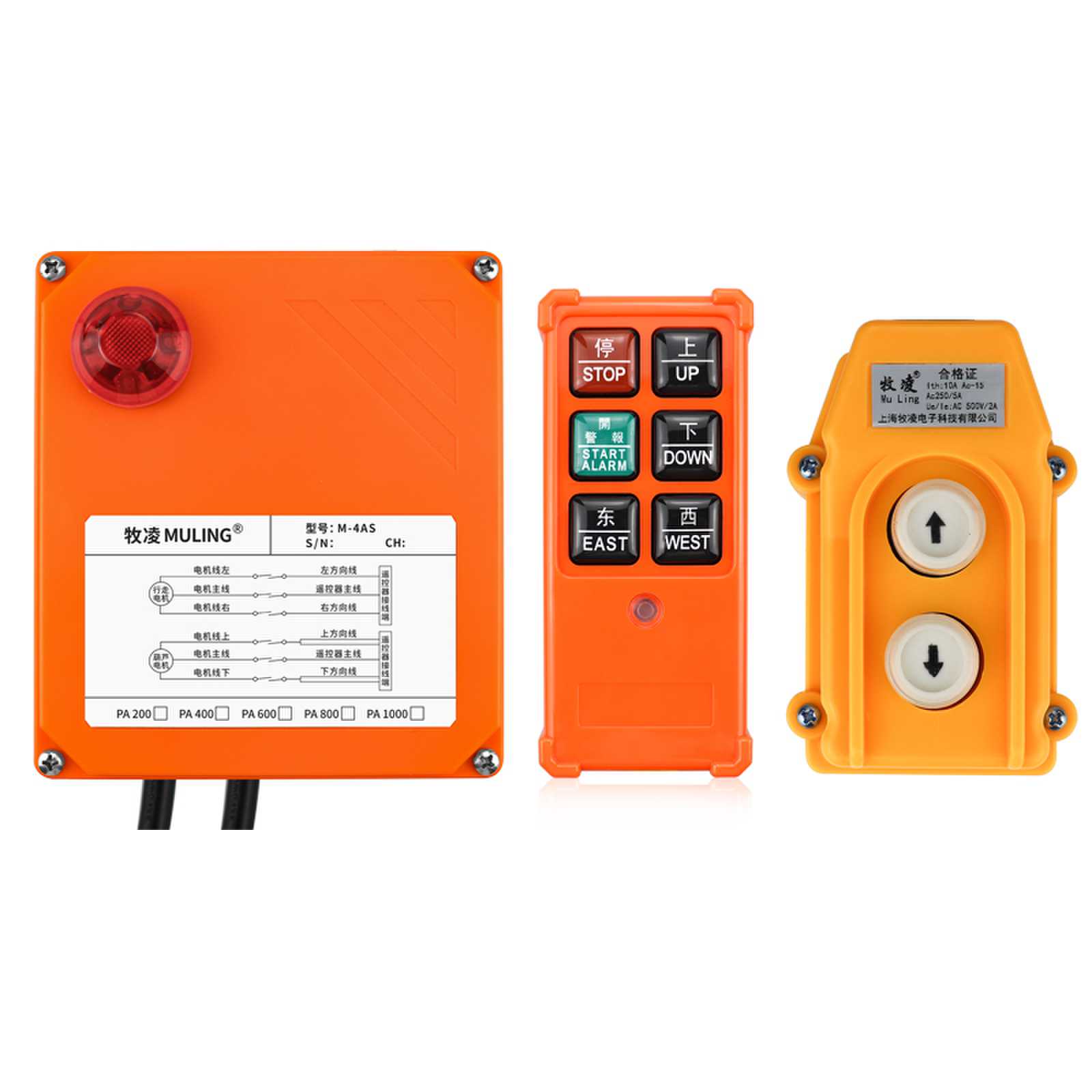 工業遙控(kong)器(qi)應用(yong)範(fan)圍(wei)